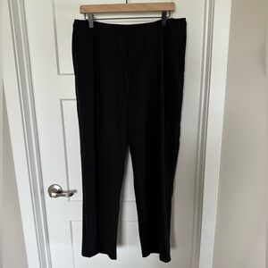 High-Waisted Old Navy Billie Classic Black Pants